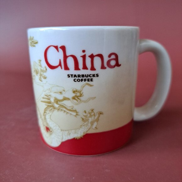 STARBUCKS ESPRESSO DEMITASSE GLOBAL ICON 3 OZ. CUP – CHINA – Ornament - Picture 14 of 15